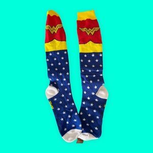 DC Comics Wonder Woman Knee Socks Multicolor